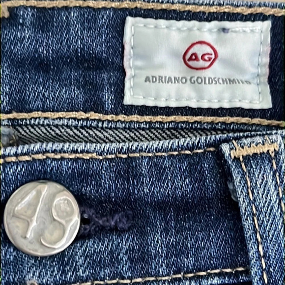 AG Adriano Goldschmied The Stilt Cigarette Leg Jeans - Size 29R - Picture 5 of 9